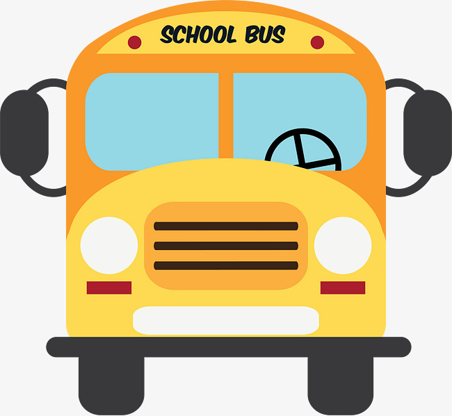 650x599 Cute School Bus Vector Illustration, Sch