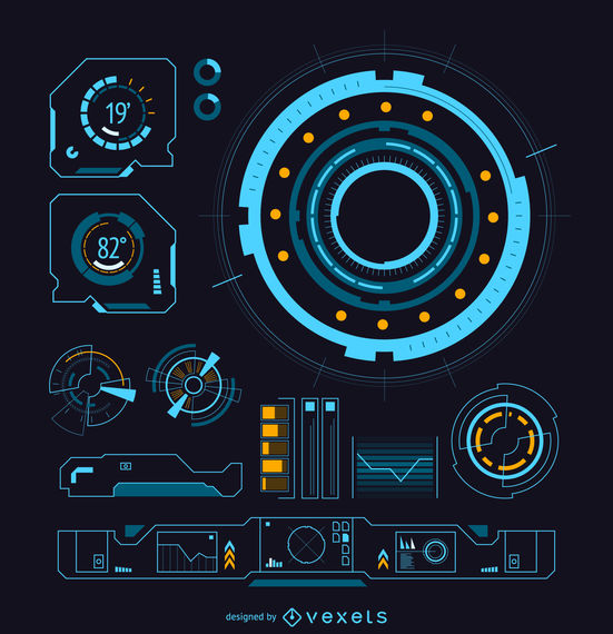 Sci Fi Futuristic Interface 551x570 Sci Fi Futuristic Interface