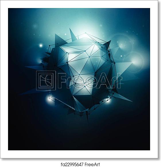 Free Art Print Of Sci Fi Vector Illustration Sci Fi Polygonal 561x581 Free Art Print Of Sci Fi Vector Illustration Sci Fi Polygonal