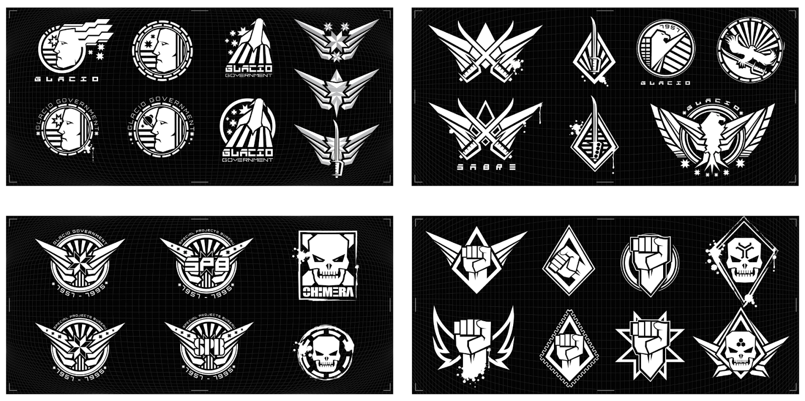 1600x798 Heavy Vector Ui Sci Fi Vector Ui + Badges In Game Icon