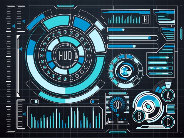 626x469 Sci Fi Futuristic Virtual Graphic Touch User Interface Hud Vector
