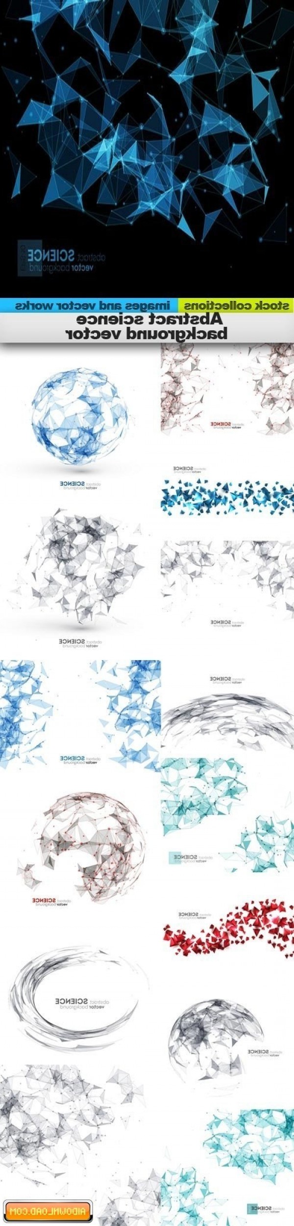 Science Background Vector