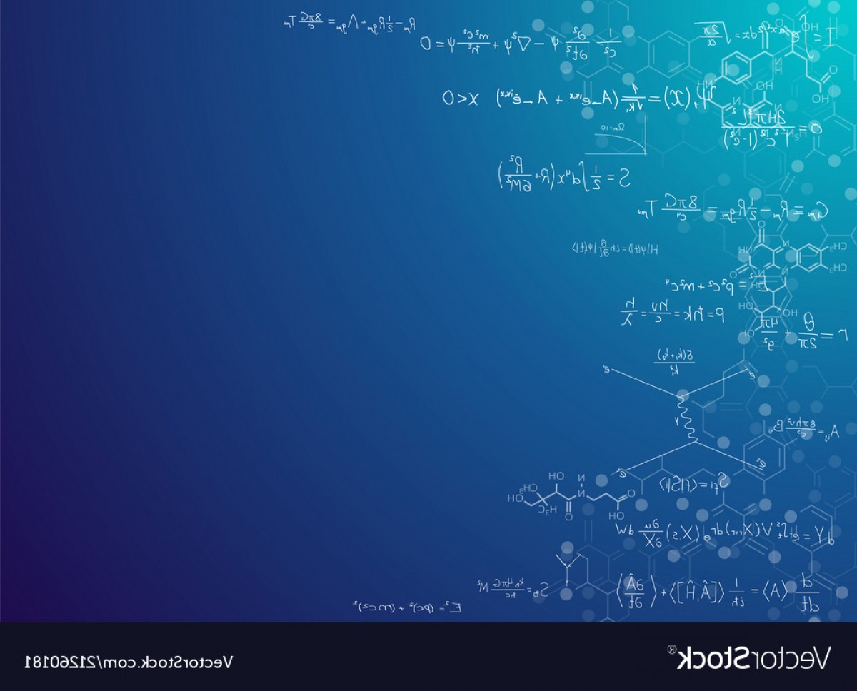 1200x968 Science Background With Formulas Vector Wallkeeper