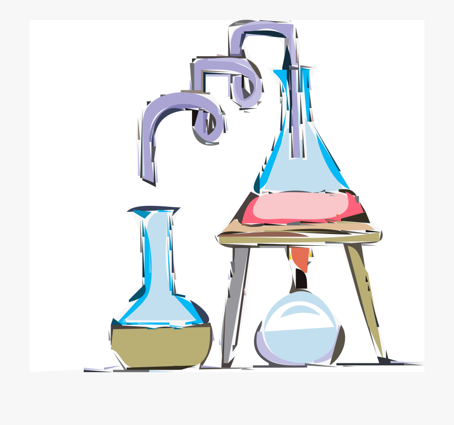 920x861 Chemistry Experiment Vector Clipart