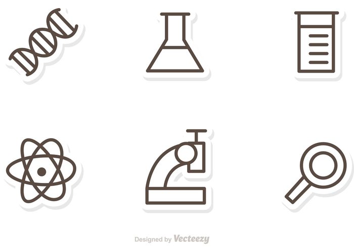 700x490 Outline Science Icons Vector Free Icon Packs Ui Download