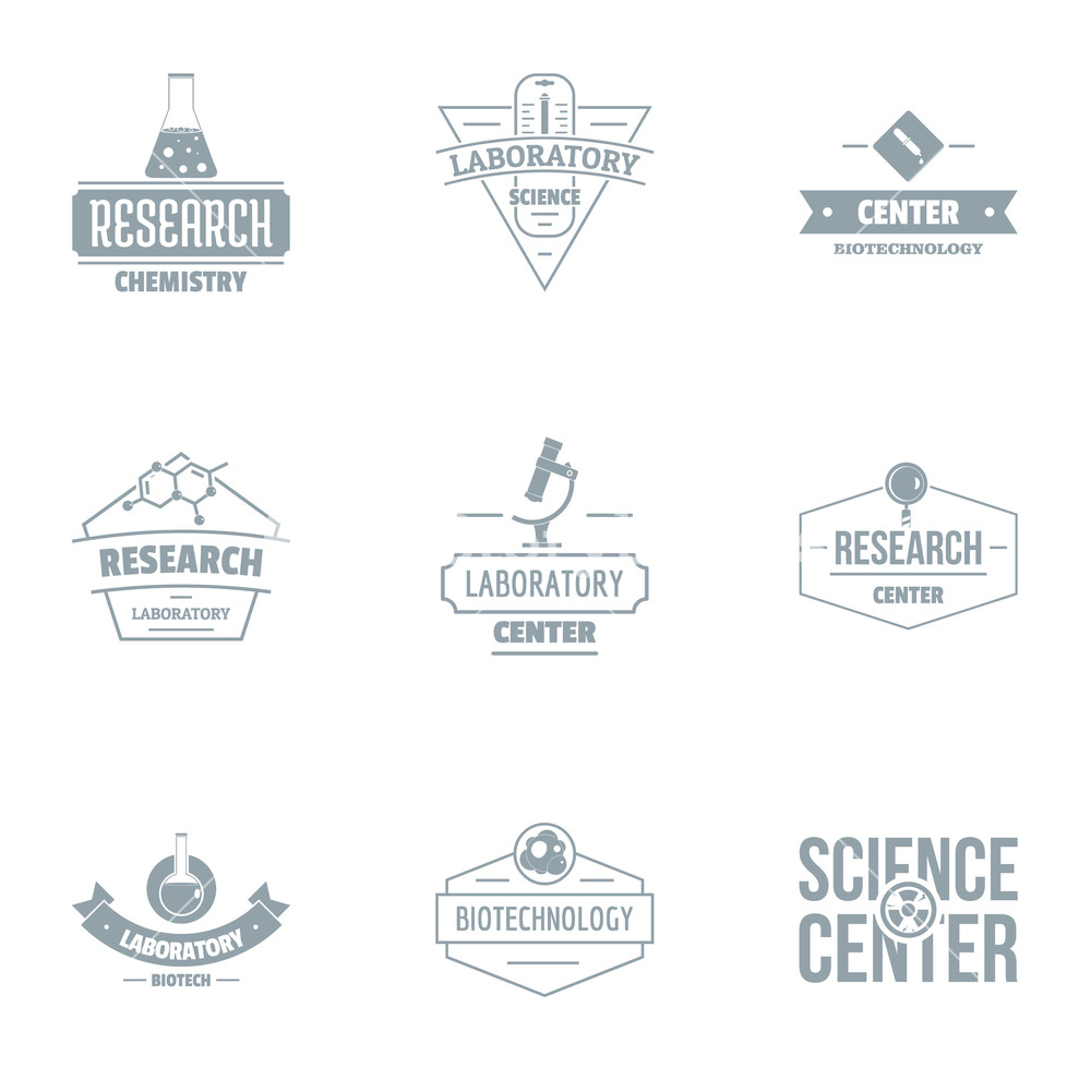 1000x1000 Study Of The Sciences Logo Set Simple Set Of Study