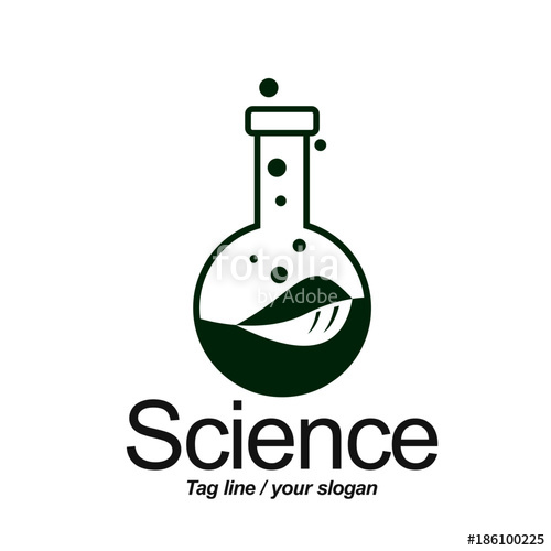 500x500 Science Logo Vector Stock Image And Royalty Free Vector