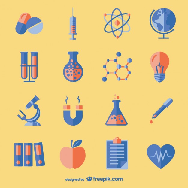 626x626 Science And Education Icons Free Vector