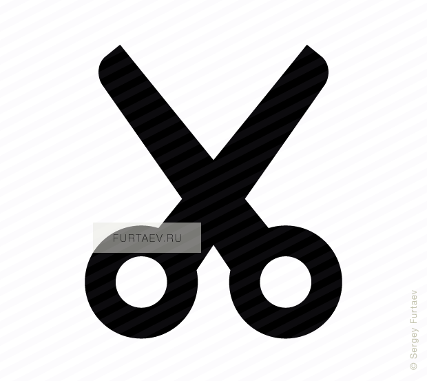 620x553 Scissors Icon