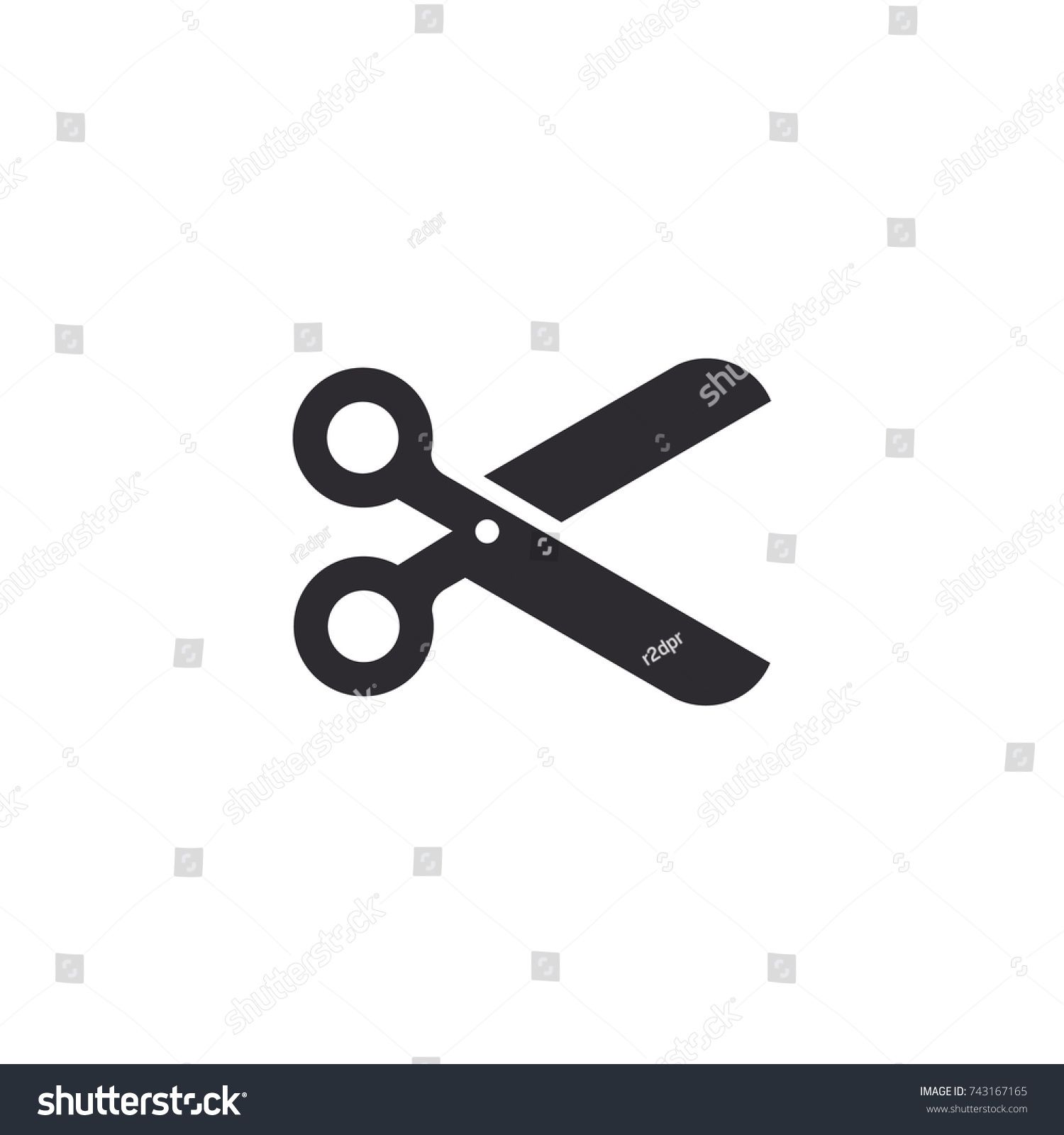 1500x1600 Scissors Vector Icon Scissors Symbol Barber Icon Vector