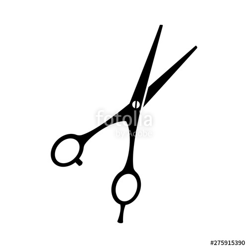Scissors Silhouette Vector