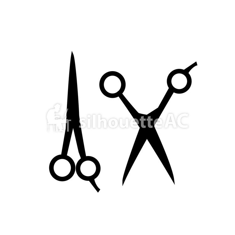 750x750 Free Silhouette Vector Of This Scissors