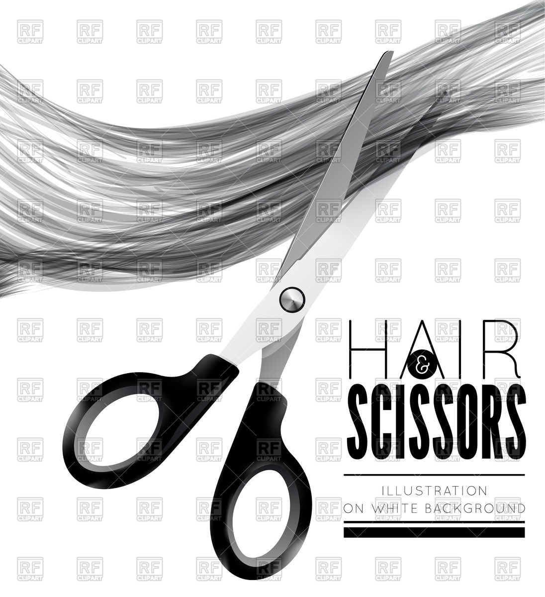 1096x1200 Hair And Scissors Vector Image Of Beauty, Fashion
