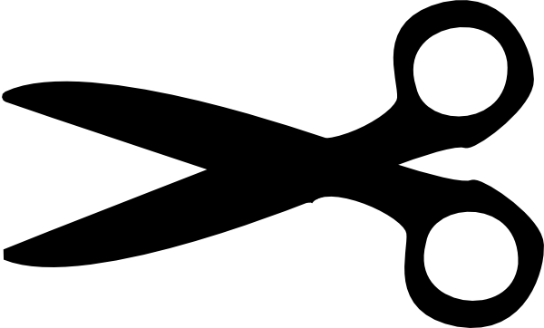 600x362 Scissors Vector Clip Art
