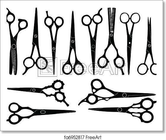 560x470 Free Art Print Of Scissor Illustration Of Scissor