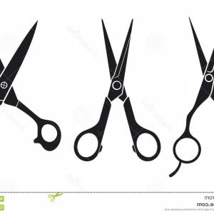300x300 Photostock Vector Thin Barber Scissors Vector Icon Hoodamathrun