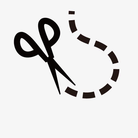 567x567 Download Free Png Black And White Scissors, Vector, Black