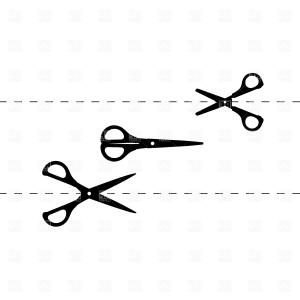 300x300 Caucasian White Farmer Cutting Tree With Scissors Vector