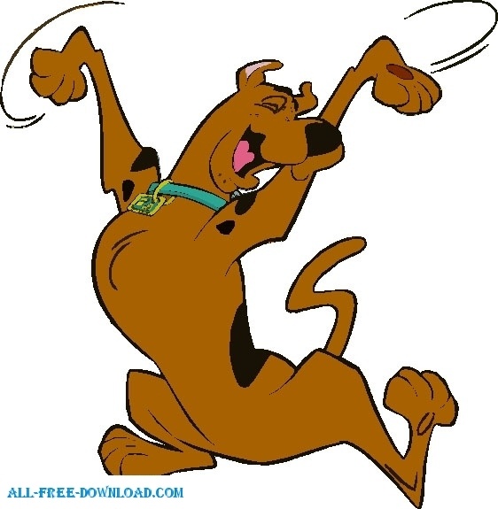 Scooby Doo Free Vector In Encapsulated Postscript 562x575 Scooby Doo Free Vector In Encapsulated Postscript