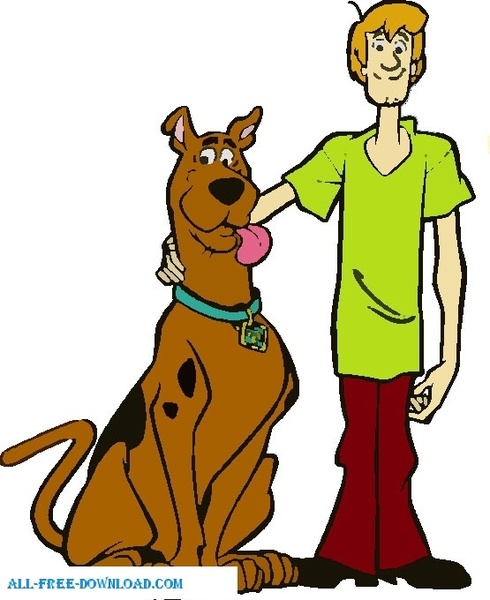 Scooby Doo Free Vector In Encapsulated Postscript 490x600 Scooby Doo Free Vector In Encapsulated Postscript