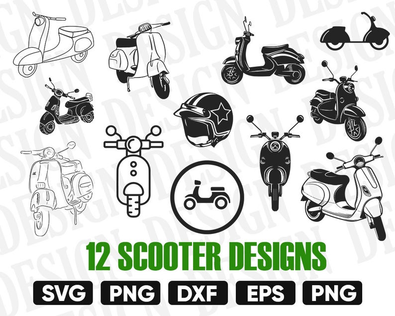 Scooter Scooter Vector Scooter Silhouette Scooter Etsy 794x635 Scooter Scooter Vector Scooter Silhouette Scooter Etsy