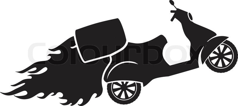 Scooter Silhouette 800x357 Scooter Silhouette