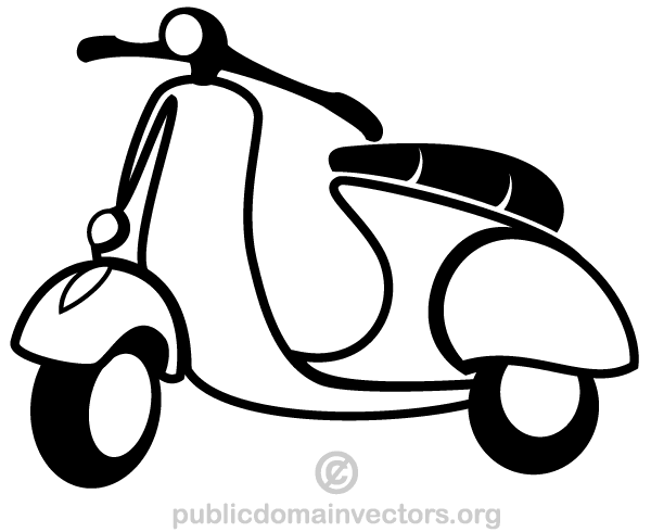Vector Scooter Image Free Vectors Ui Download 600x490 Vector Scooter Image Free Vectors Ui Download