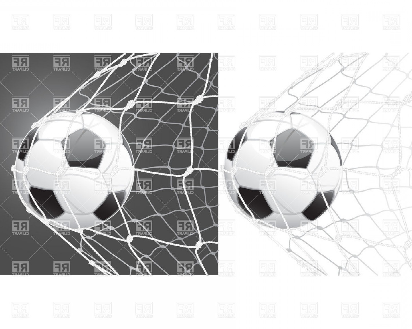 Score A Goal Soccer Ball And Stretched Net Vector Clipart Soidergi 1440x1152 Score A Goal Soccer Ball And Stretched Net Vector Clipart Soidergi