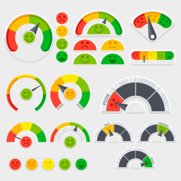 Customer Satisfaction Vector Indicator With Emotions Icons Client 626x626 Customer Satisfaction Vector Indicator With Emotions Icons Client