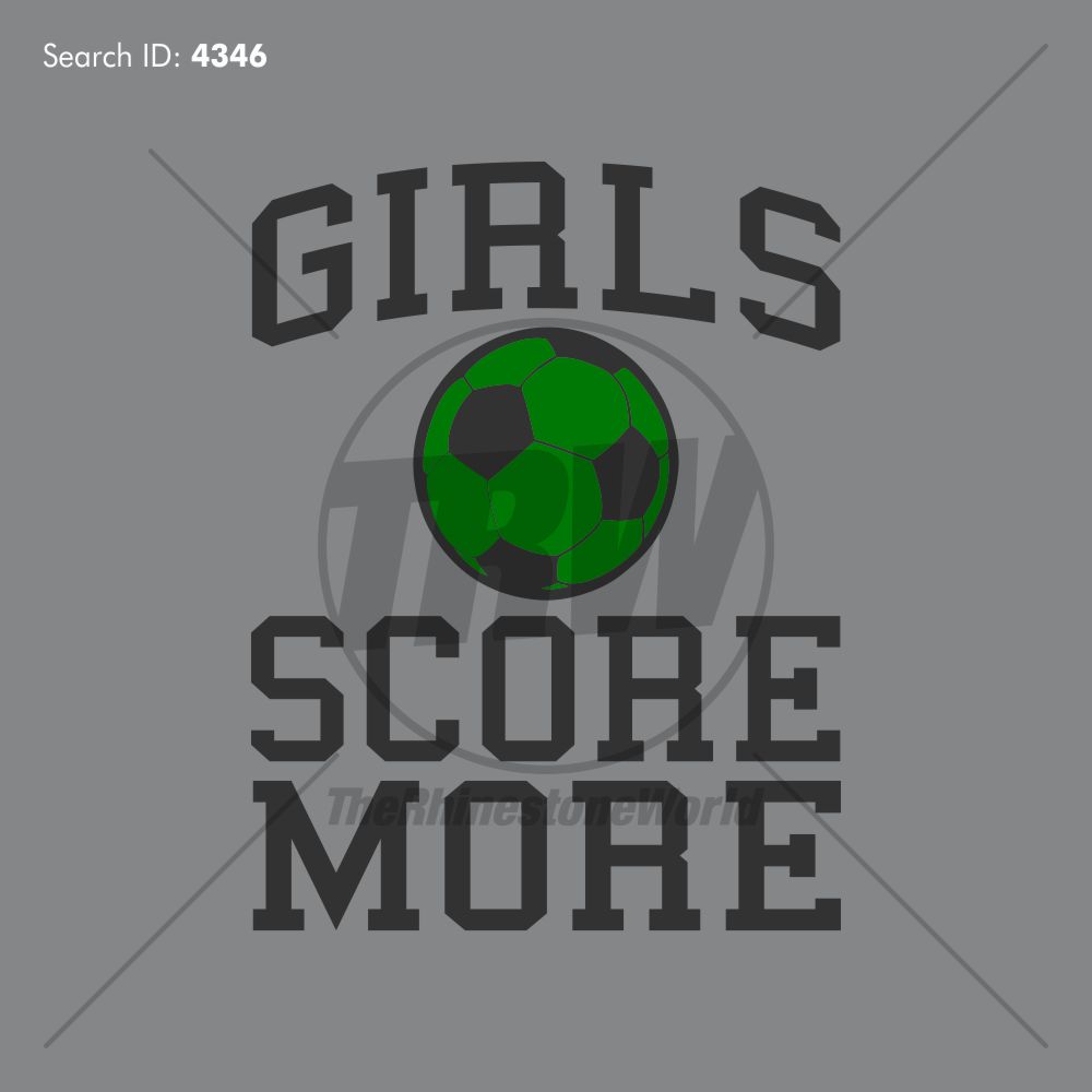 Girls Score More Soccer Vector Design 1000x1000 Girls Score More Soccer Vector Design