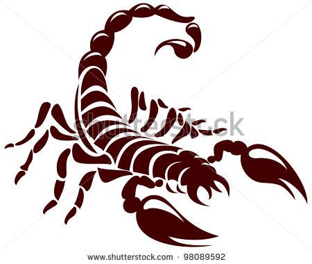 450x380 Scorpion Logo Scorpion, Vector Image For The Tattoo, Symbol