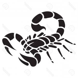 300x300 Zodiac Wheel With Sign Scorpio Vector Catchsplace