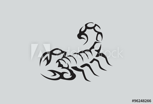 500x342 Scorpion Logo Vector Illustration