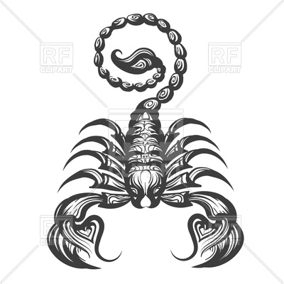 Scorpion In Engraving Style Vector Image Of Plants And Animals 400x400 Scorpion In Engraving Style Vector Image Of Plants And Animals