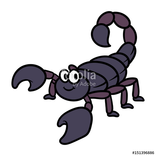 Cartoon Scorpion Vector Illustration Stock Image And Royalty Free 500x500 Cartoon Scorpion Vector Illustration Stock Image And Royalty Free