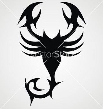 Free Tribal Black Scorpion Vector Free Vector Download 357x376 Free Tribal Black Scorpion Vector Free Vector Download