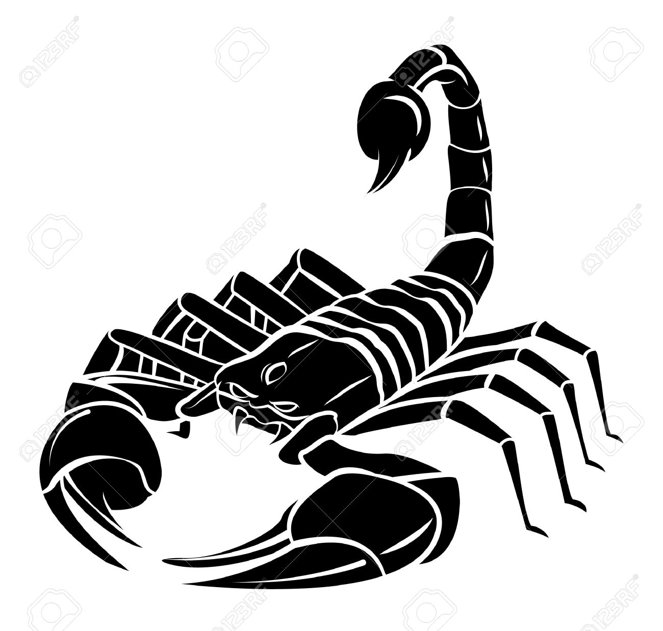 1300x1238 Scorpion Clipart Free