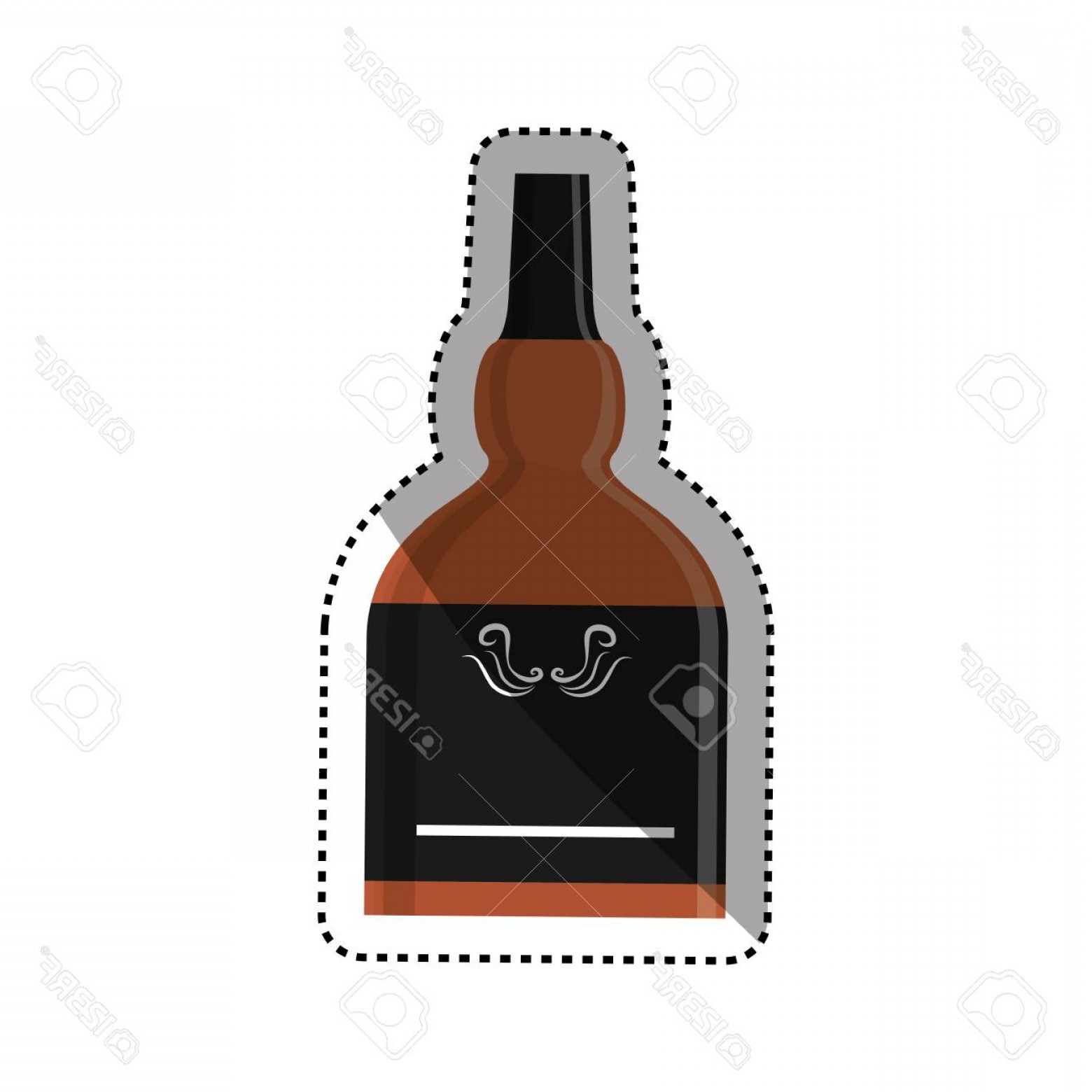 1560x1560 Scotch Glass Vector Graphic Hoodamathrun