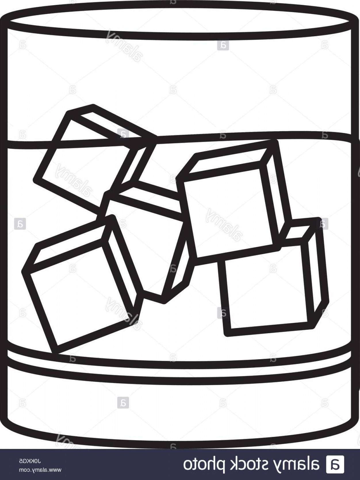 1252x1668 Stock Photo Silhouette Whiskey Drink Cocktail Glass With Ice Cubes