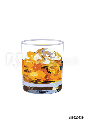354x500 Whisky Glass Whisky On The Rock