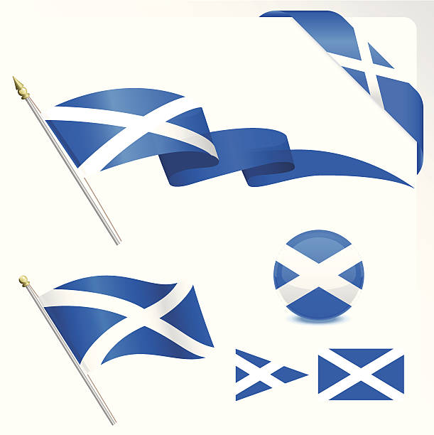 611x612 Scotland Flag Clipart