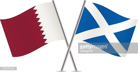 570x300 Scotland And Qatar Premium Clipart