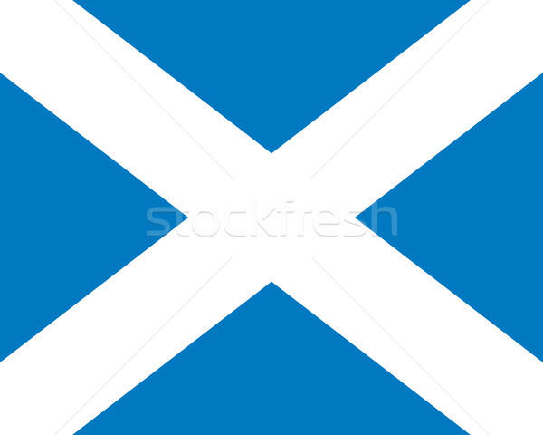 600x480 Scotland Flag Vector Illustration