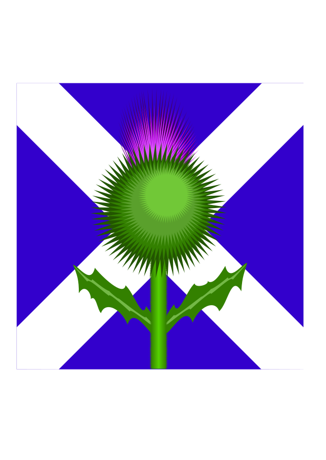 637x900 Scottish Thistle And Flag Png Clip Arts For Web