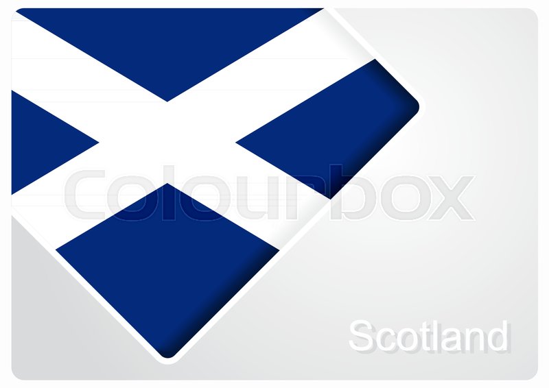 800x566 Scottish Flag Design Background Stock Vector Colourbox