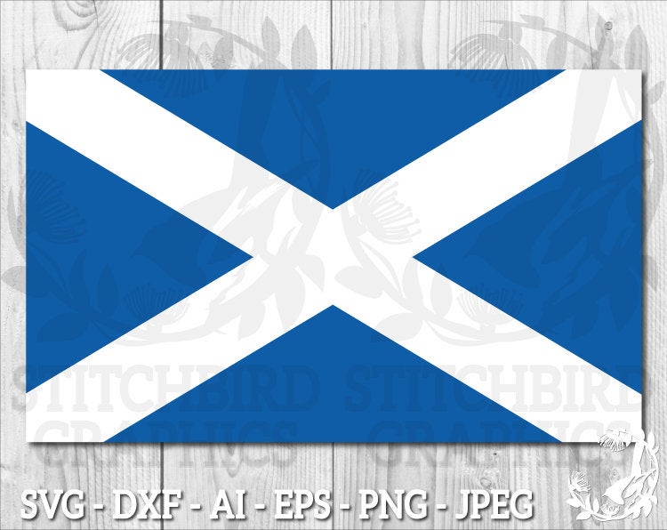 750x596 Scottish Flag Vector Etsy