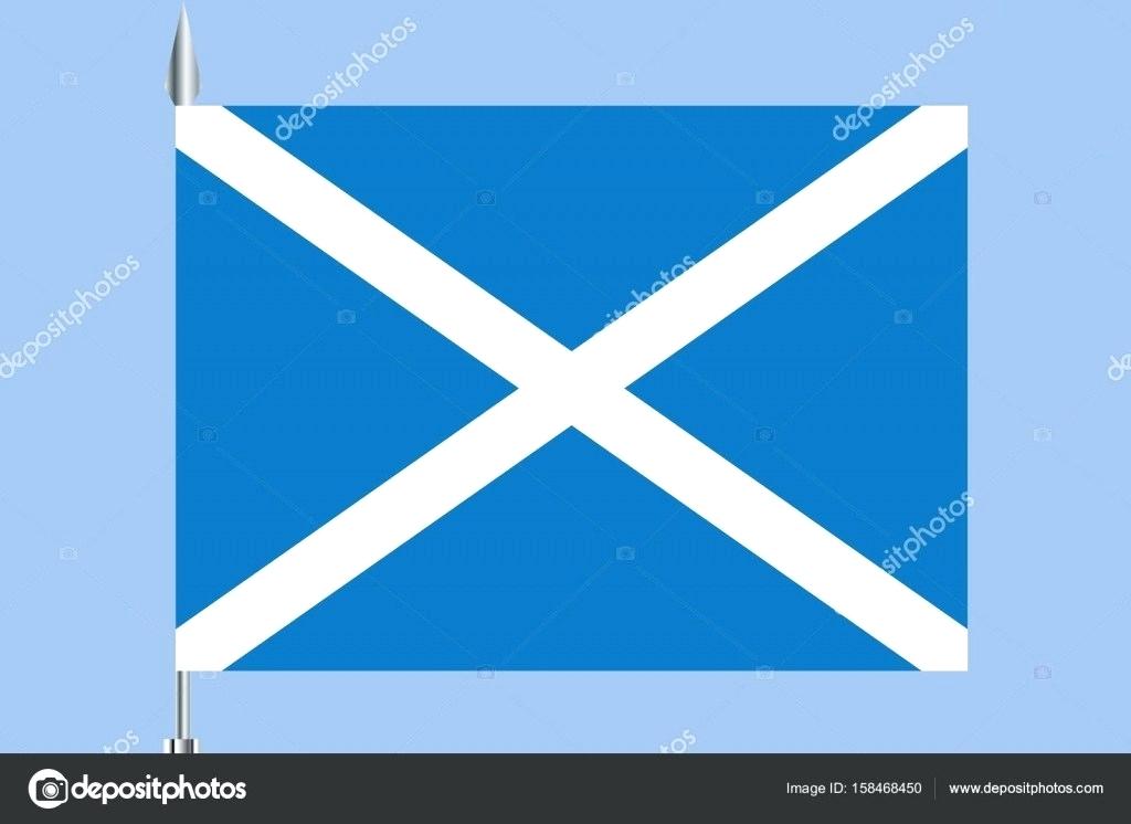 1024x746 Scotland Flag Colors Flag Of Saint Cross Vector Accurate