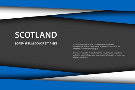 450x300 Vector Background With Scottish Colors And Free Grey Space