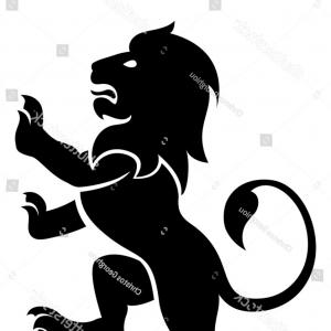 300x300 Stylised Lion Rampant Like Symbol Leo Soidergi