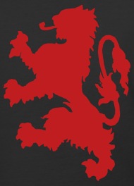 190x264 Blooming Vine Design On Scottish Lion